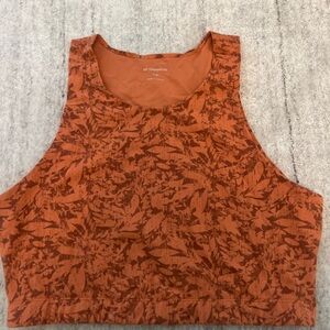 REI Co-Op Take Your Time Sports Bra Size Large Athletic Outdoors Comfort. Orange